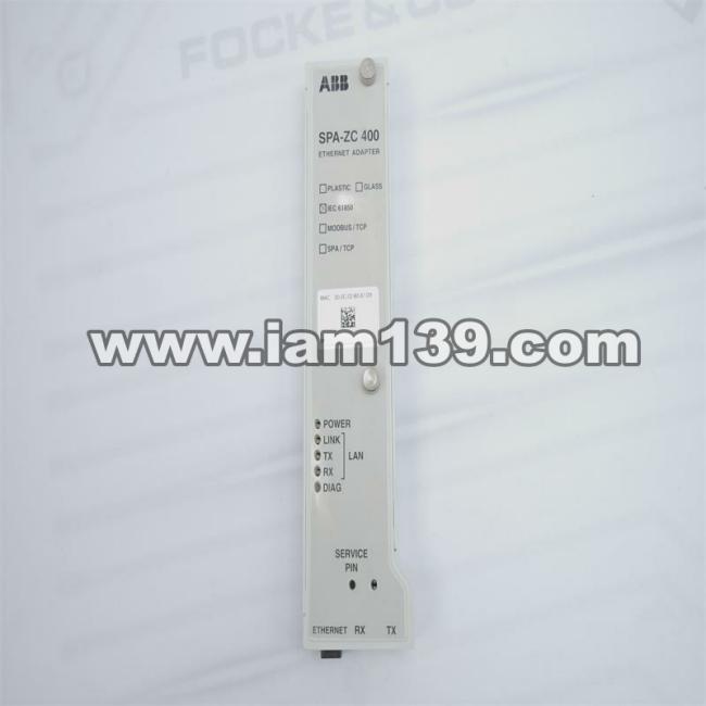 
ABB SPA-ZC 400 以太网适配器