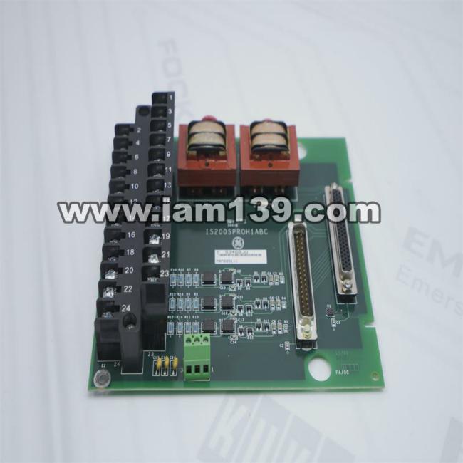 
GE IS200SPROH1ABC控制器模块