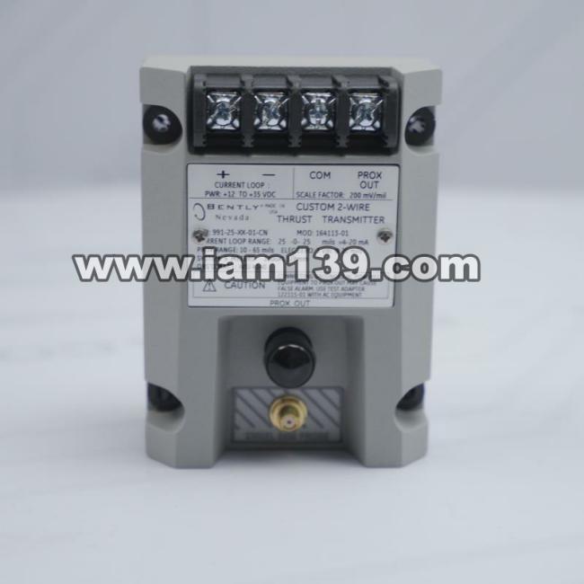 
991-25-XX-01-CN BENTLY NEVADA 991 推力变送器