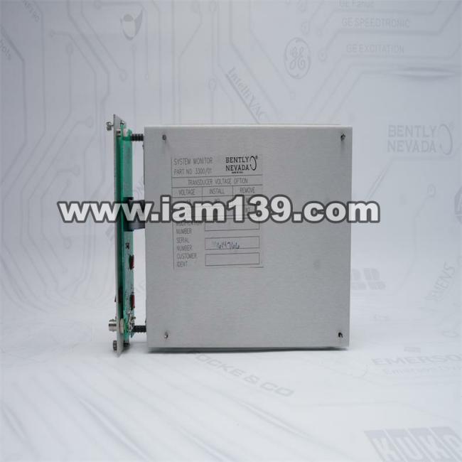 
Bently Nevada系统监控 3300/01