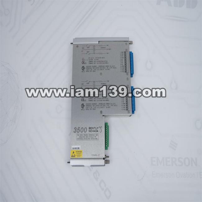 
Bently Nevada 4通道I/O模块（内部屏障）