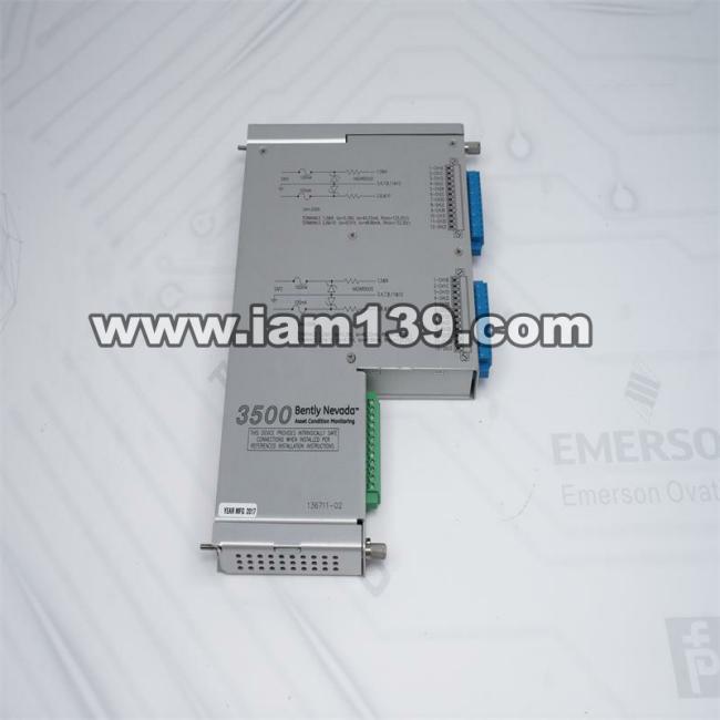 
Bently Nevada I/O模块，含内部屏障和终端