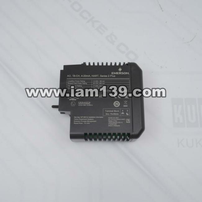 
艾默生模拟输出模块 KC3011X1-BA1