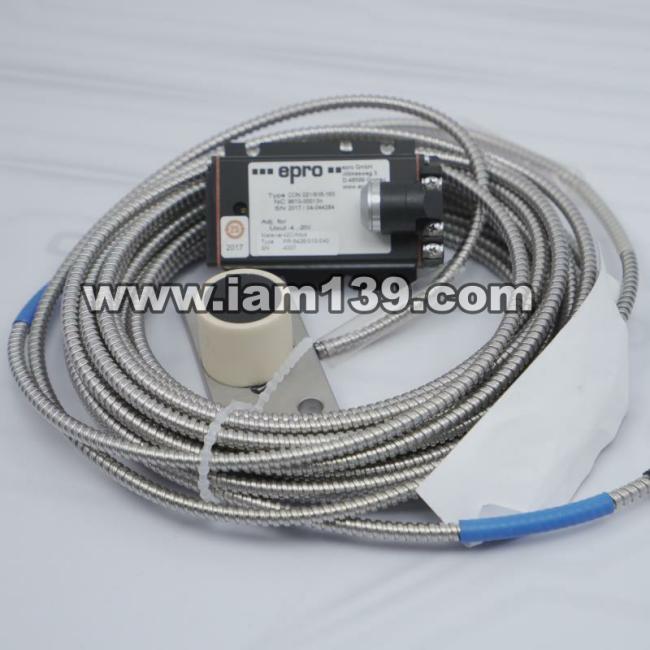 
爱默生PR6426涡流传感器，型号CON021。