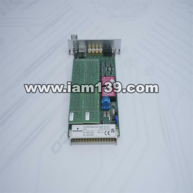 
艾默生A6312速度与钥匙监控仪