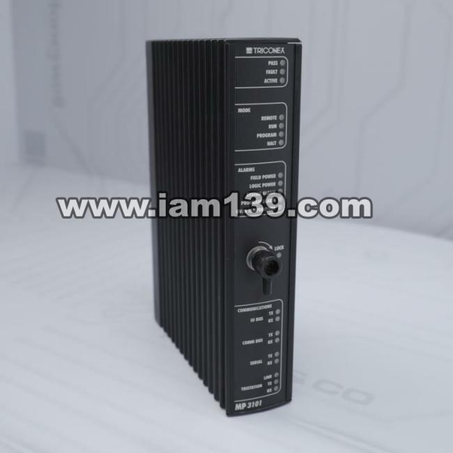 
MP3101 Triconex Trident冗余处理器模块