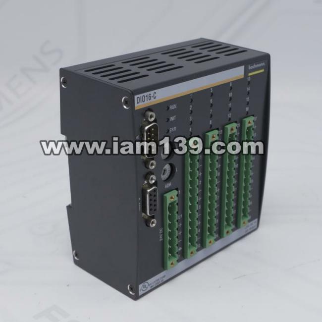 
巴赫曼DIO16-C数字输入输出模块