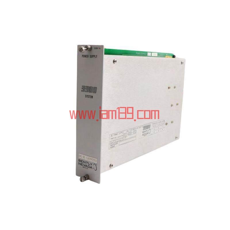 
BENTLY NEVADA 3300/14 AC电源供应：工业控制模块