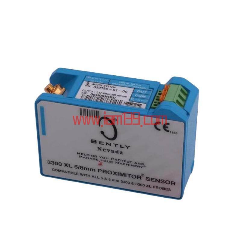 
BENTLY NEVADA 330180-X1-05 型号：145004-02 接近传感器