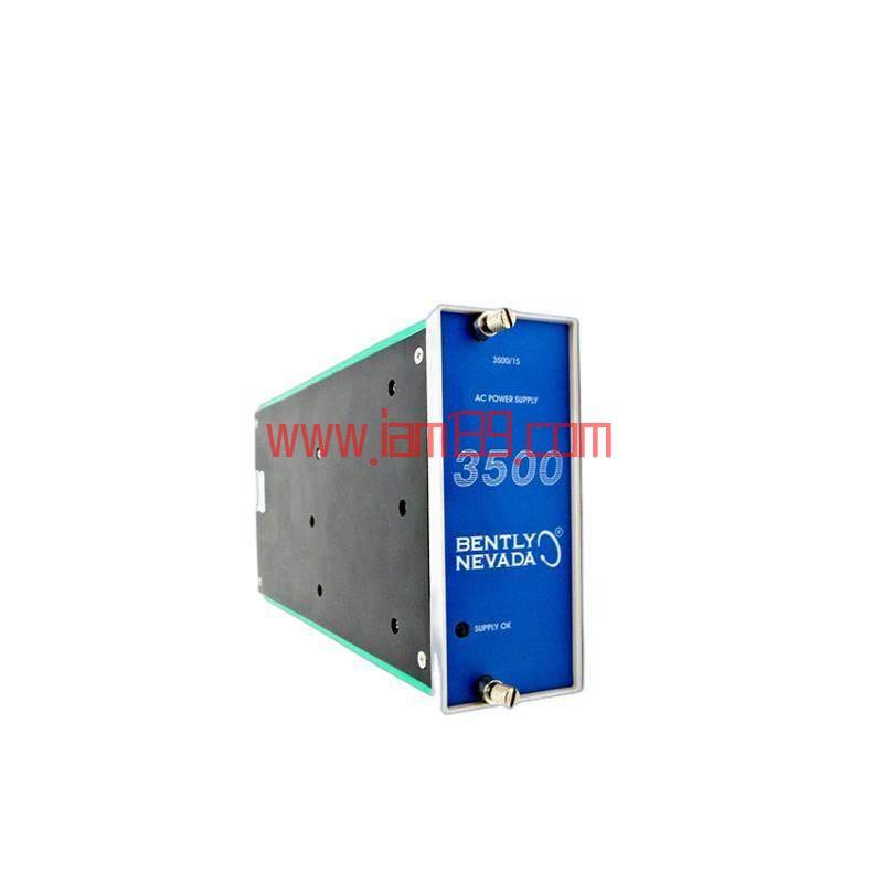 
Bently Nevada 3500/15 127610-01 AC电源模块：工业自动化可靠能源解决方案