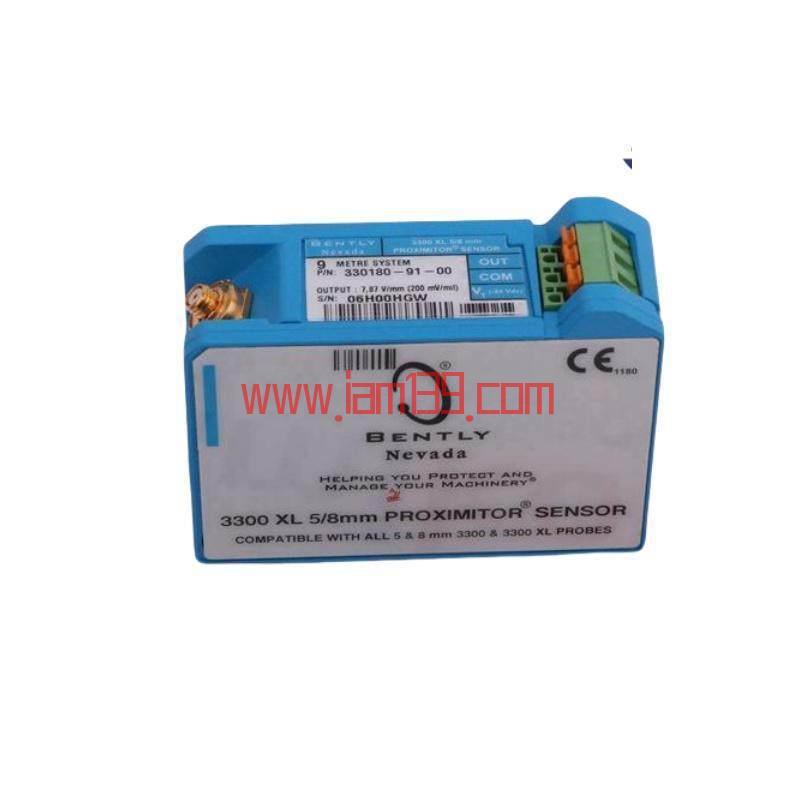 
BENTLY NEVADA 330180-91-00 | 工业控制用3300 XL接近传感器