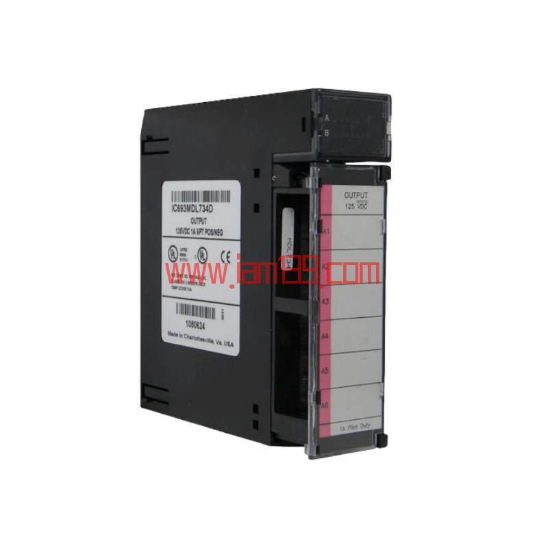 
GE IC693MDL734D：工业正负逻辑输出模块，1安培容量