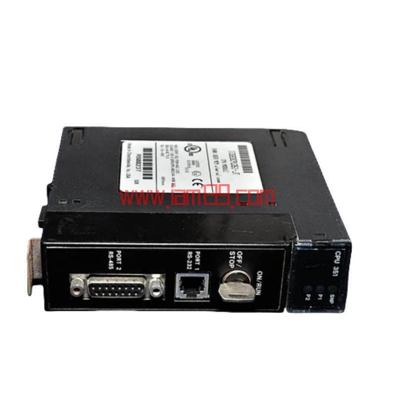 
GE IC693CPU351：单槽CPU模块，拥有先进处理能力