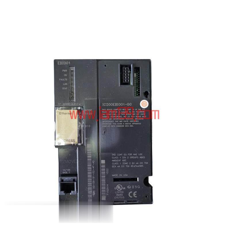 
GE VersaMax Ethernet 网络接口单元 - IC200EBI001，工业自动化创新