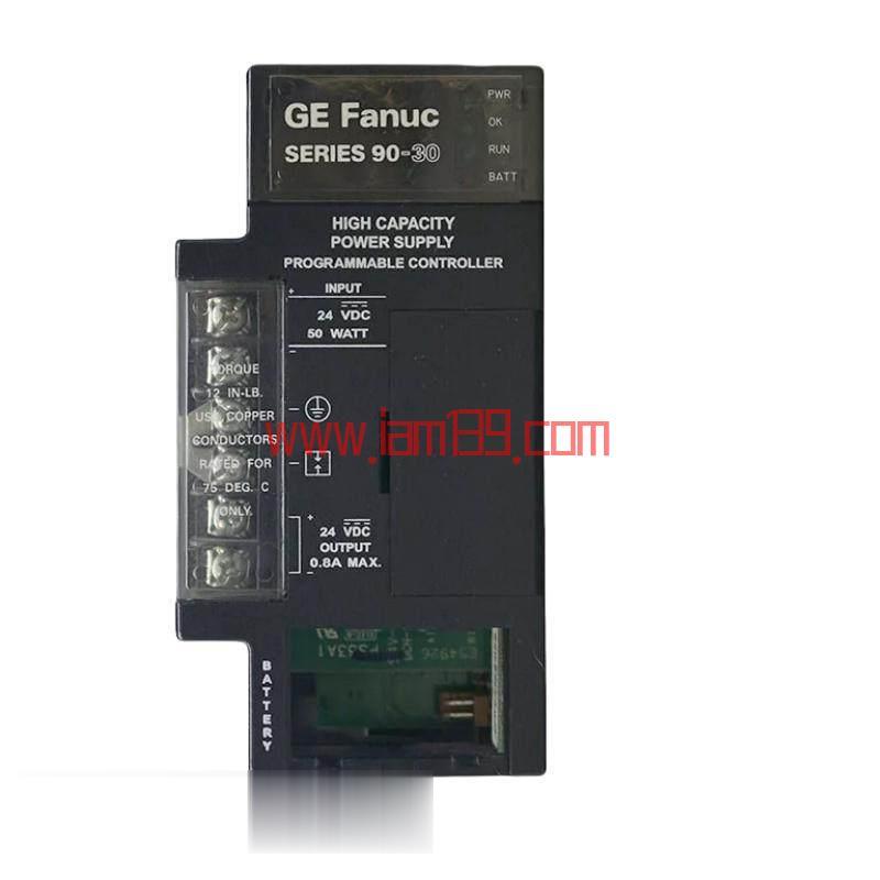 
GE IC693PWR331 高容量电源模块 - 专为工业应用优化