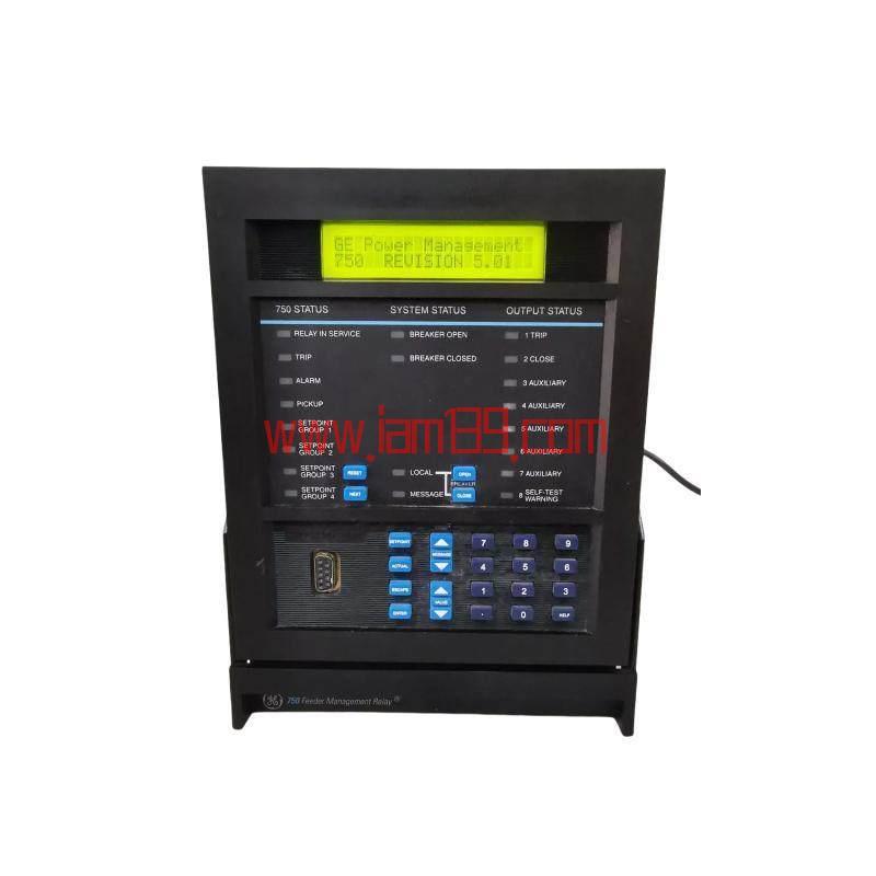 
GE SR750-P5-G5-S5-HI-A20-R 全功能馈线管理继电器