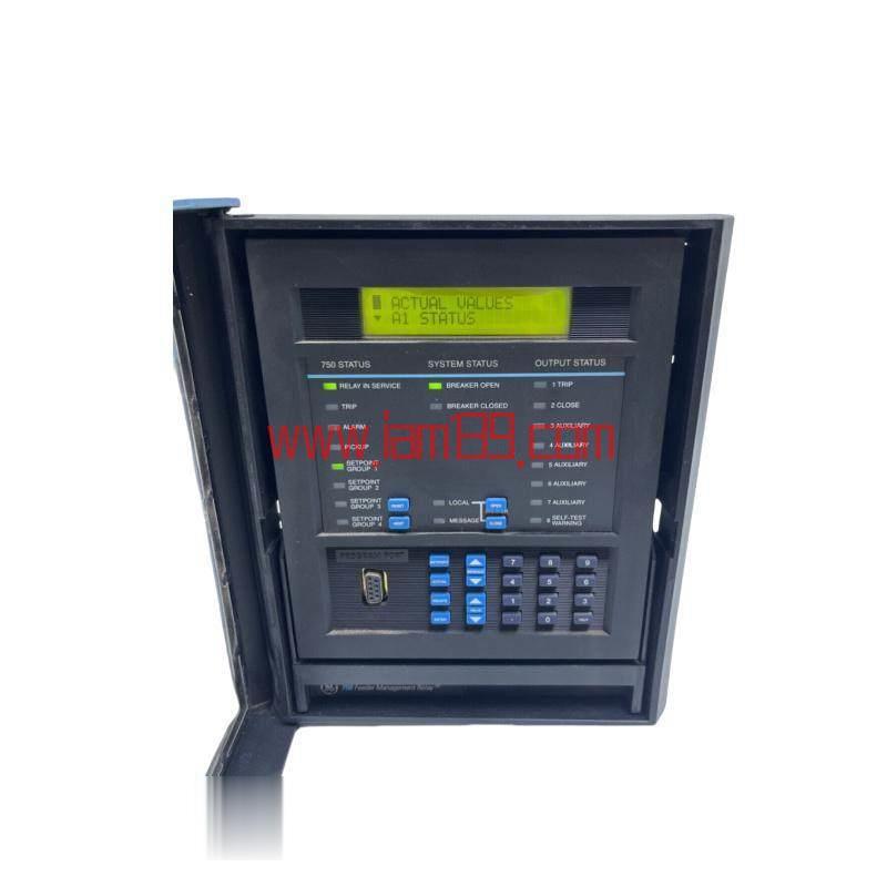 
GE 750-P5-G5-S5-HI-A1-R-E - 高性能750型馈线管理继电器