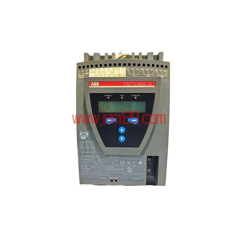 
ABB PST72-600-70 1SFA894007R7000 工业软启动器