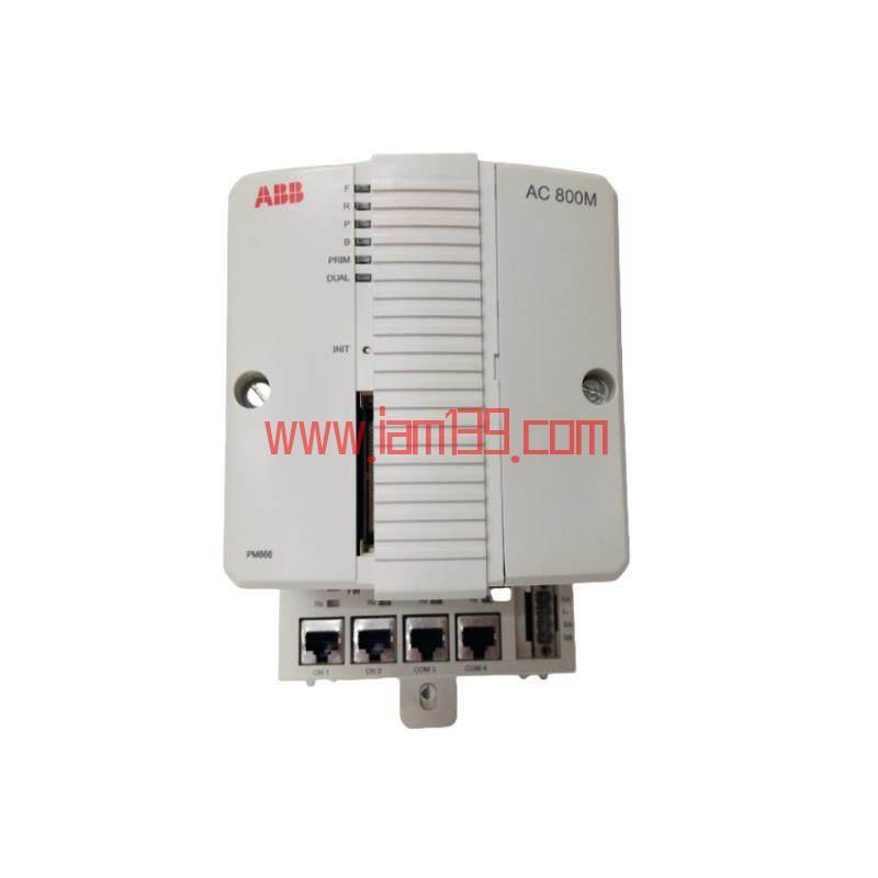 
ABB PM866K01 - 3BSE050198R1 处理器单元：工业自动化高级控制解决方案