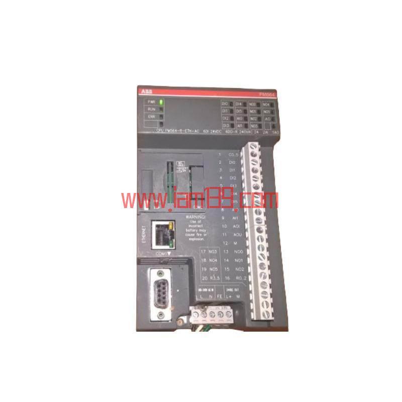 
ABB PM564-R-ETH A0 - 高性能工业PLC中央处理器