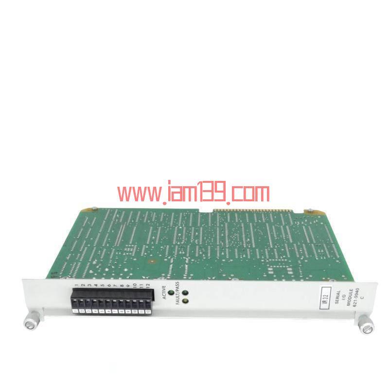 
Honeywell 621-9940C UCN 串行输入输出模块 - 工业自动化高级控制系统