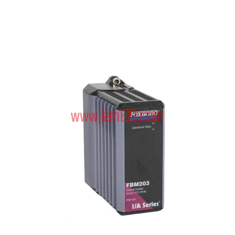 
FOXBORO FBM203 工业自动化控制系统 I/O 模块