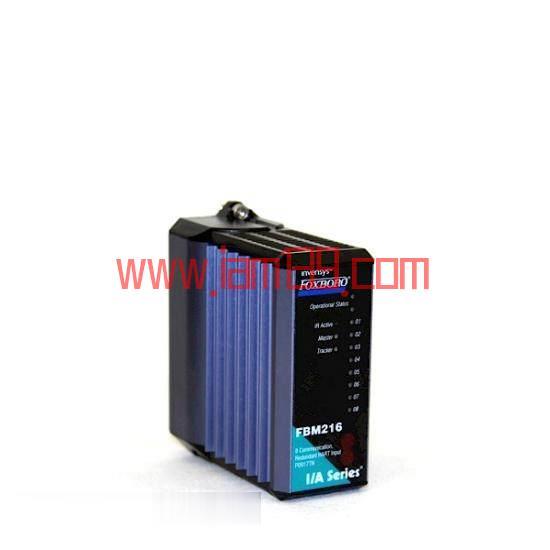 
Foxboro FBM216 P0917TN I/A系列系统：精密控制模块