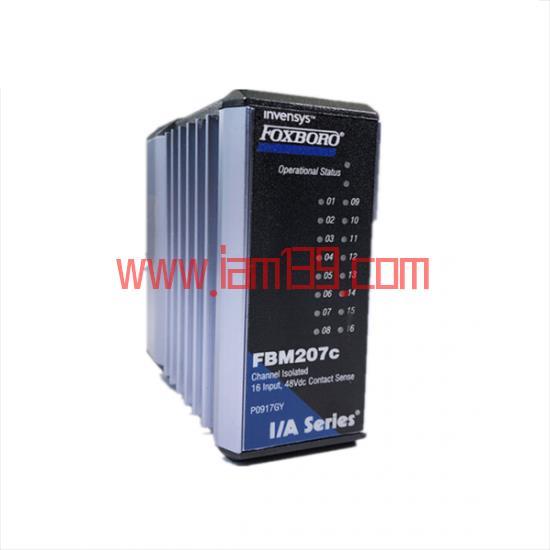 
FOXBORO FBM207C RH917GY - 高性能模块化控制系统组件