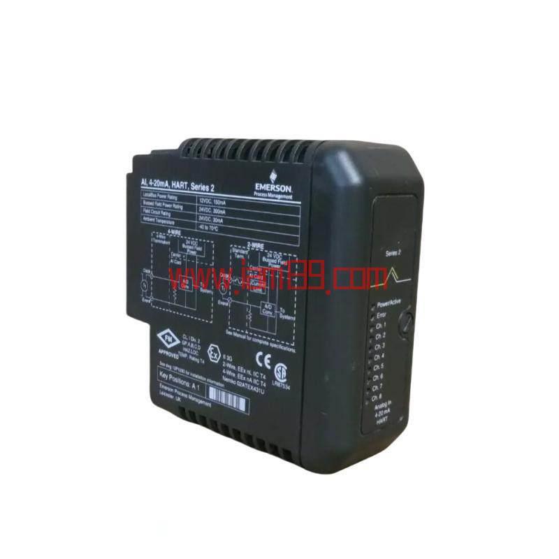 
艾默生 KJ3222X1-BA1 | 12P2532X092 模拟输入HART模块，工业控制解决方案