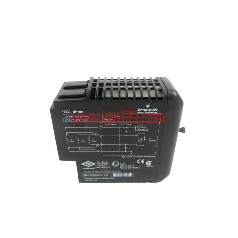 
爱默生 KJ3002X1-BA1, 12P0680X132 VE4003S2B2 输入模块