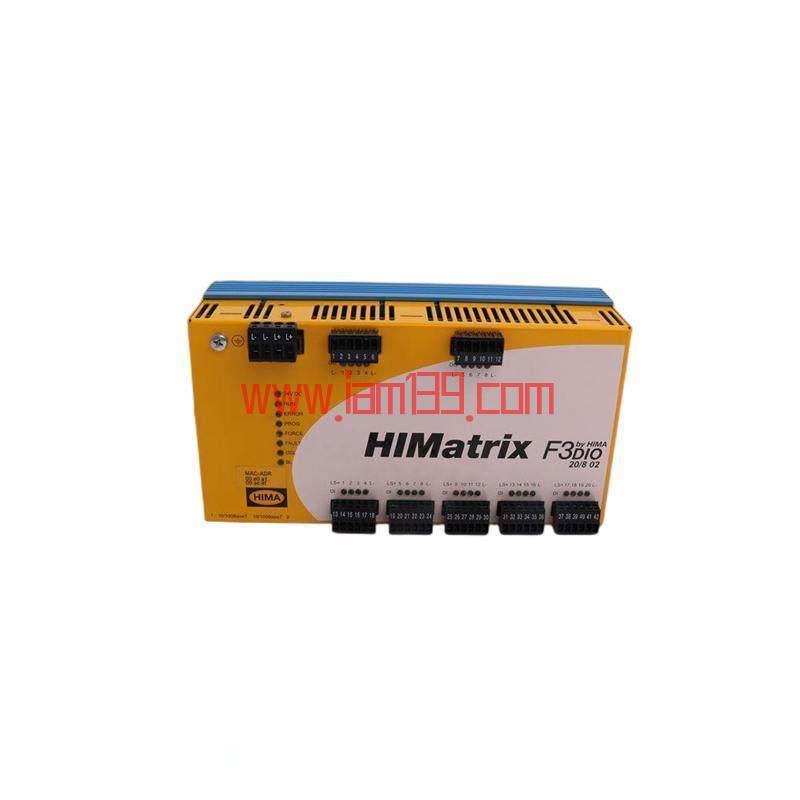 
HIMA F3DIO20/802远程I/O模块 - 工业自动化先进控制方案