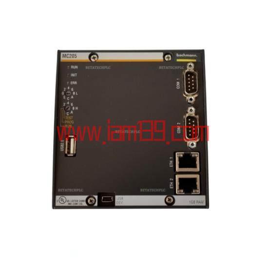 
Bachmann MC205 处理器模块 - 先进控制解决方案