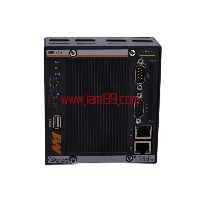 
BACHMANN MC210 处理器模块：为工业4.0应用提供高性能控制解决方案